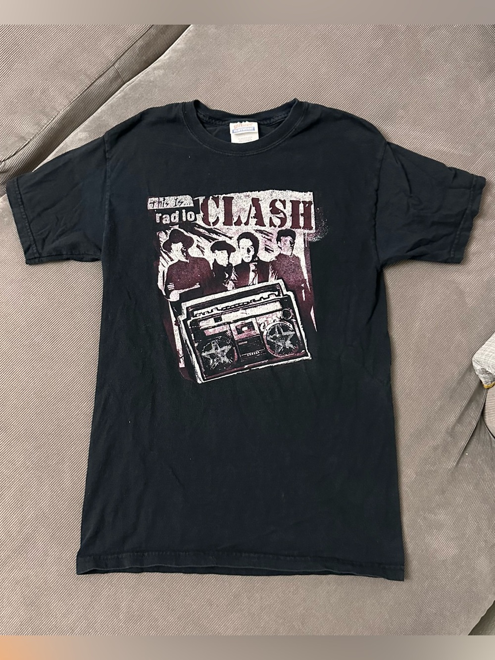 Rare Vintage Punk Rock The Clash ‘This Is Radio’ Shirt Size Small - Fits Small
